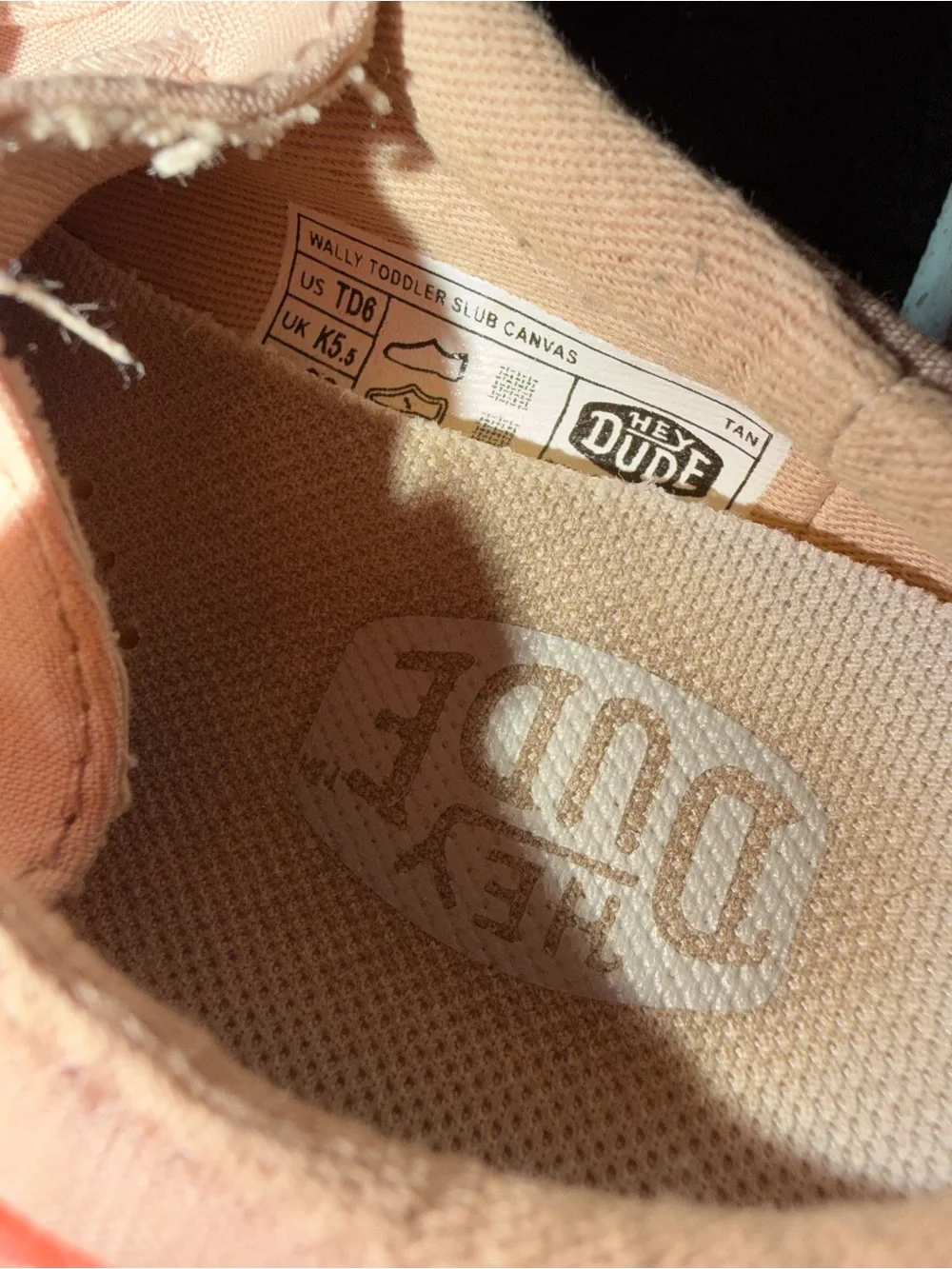Hey Dude Kids Slip-On Sneakers in Tan